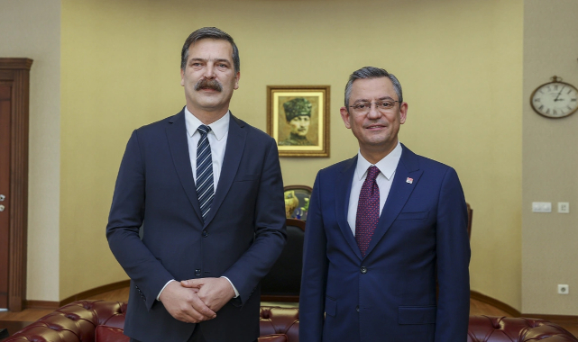 Özgür Özel, Erkan Baş ile görüştü!