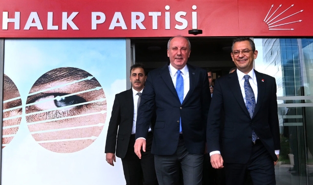 Özgür Özel ile Muharrem İnce bir araya geldi