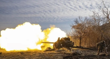 Rusya'nın ilhak ettiği Donetsk kentine saldırı!