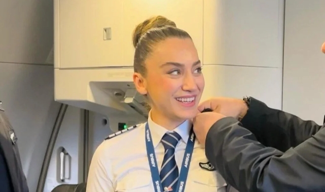 Sabri Sarıoğlu'nun eşi Yağmur Sarıoğlu kaptan pilot oldu