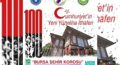 Sahne yeniden Bursa Şehir Korosu'nun
