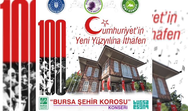 Sahne yeniden Bursa Şehir Korosu'nun