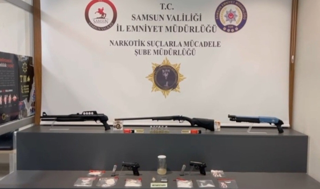 Samsun'da uyuşturucuya geçit verilmiyor!