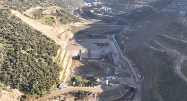 Sarıçay Barajı’nda çalışmalar hız kesmiyor
