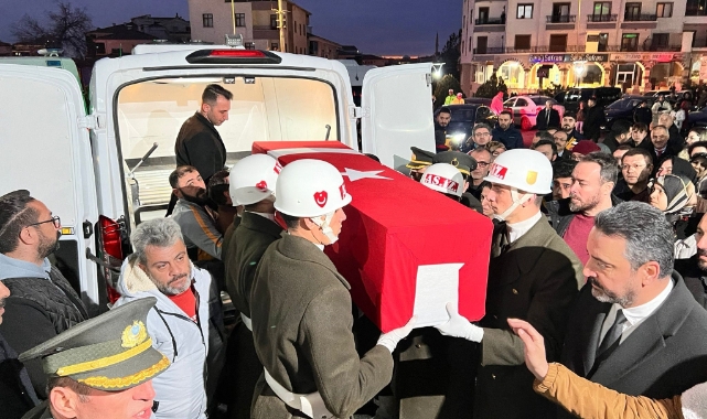 Şehit üsteğmenin cenazesi memleketi Aksaray'a ulaştı