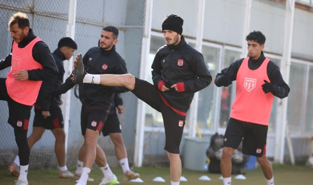 Sivasspor’da Galatasaray maçı hazırlıkları başladı