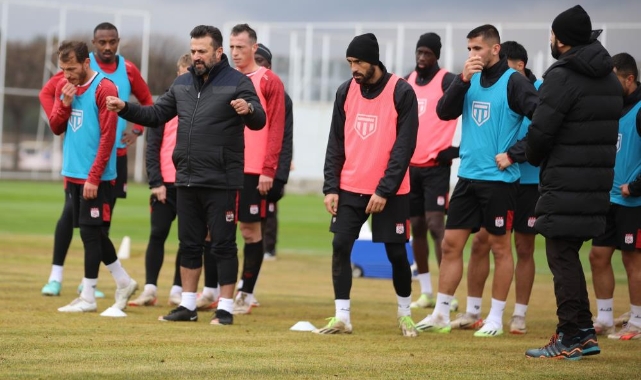 Sivasspor Kayserispor maçına hazırlanıyor