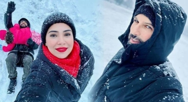 Tarkan'dan karda yeni aile pozu