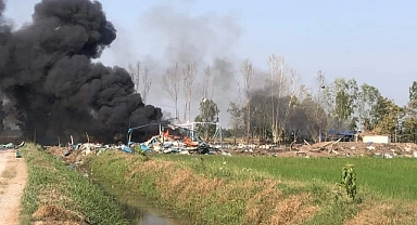 Tayland'da fabrikada patlama: En az 20 işçi öldü!