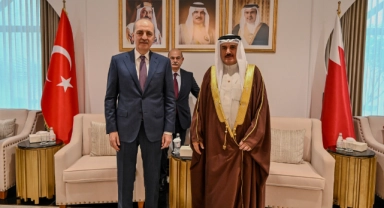 TBMM Başkanı Kurtulmuş'tan Bahreyn'de diplomatik temaslar