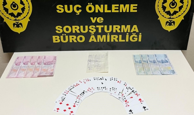 Tekirdağ'da kumar oynayanlara ceza yağdı!