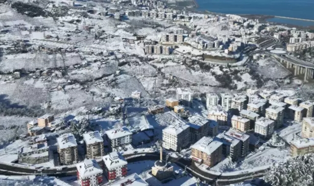 Trabzon'da taşımalı eğitime bir gün ara