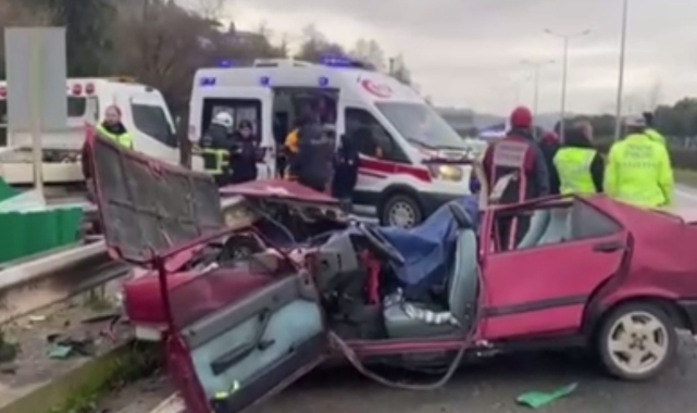 Trabzon’da trafik kazası 2 ölü, 2 yaralı