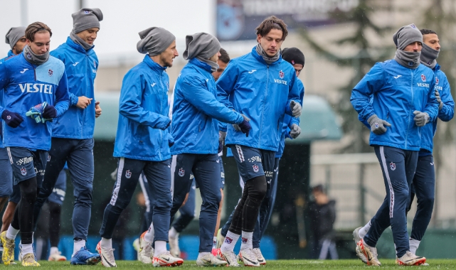 Trabzonspor, Antalyaspor maçı hazırlıklarını tamamladı