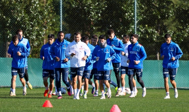 Trabzonspor'da Beşiktaş maçı hazırlıkları başladı