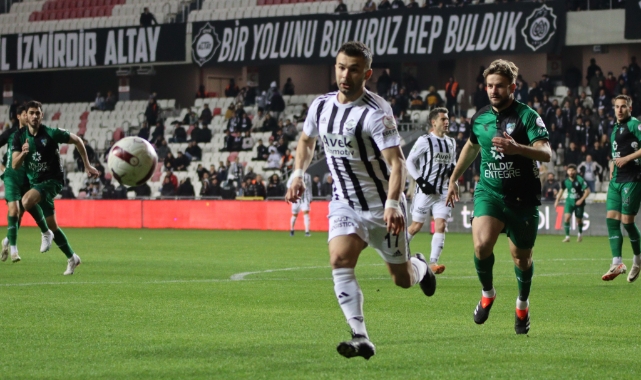 Trendyol 1. Lig: Altay: 0 - Kocaelispor: 2