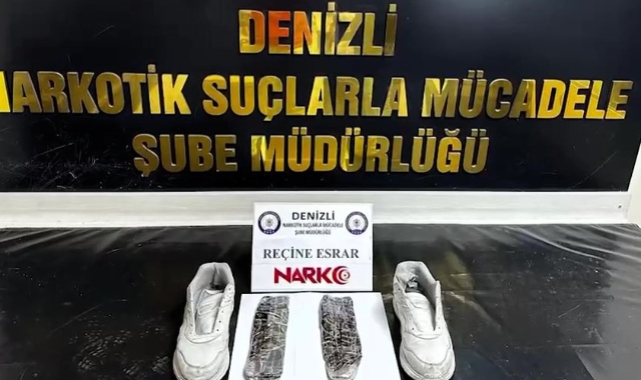 Uyuşturucuyu öyle bir yere sakladı ki!