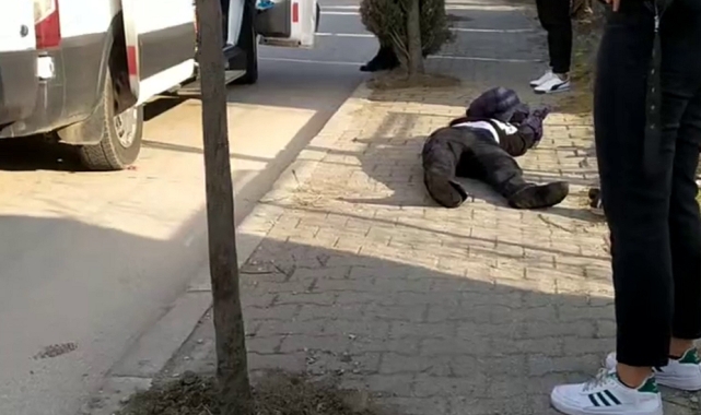 Üzerine teker düşen şahıs hayatını kaybetti