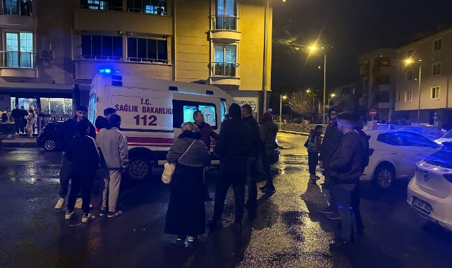 Yayaya çarpıp kaçtı