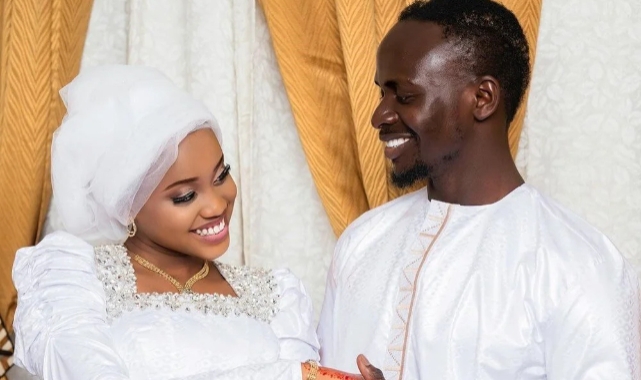 Yıldız futbolcu Sadio Mane ile Aisha Tamba evlendi