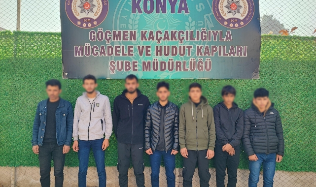 13 düzensiz göçmen yakalandı