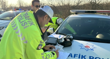 131 araç trafikten men edildi