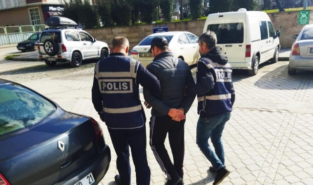 8 yıl 45 gün hapis cezası bulunan şahıs yakalandı