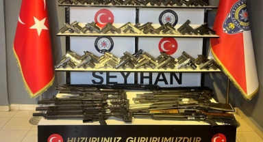 Adana polisi 7 günde 90 silah ele geçirdi