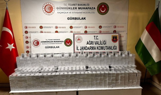 Ağrı'da kaçak sigara operasyonu: 10 gözaltı