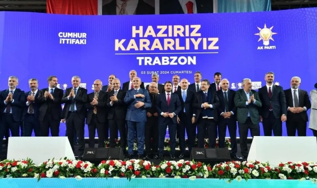 AK Parti'nin Trabzon adayları tanıtıldı