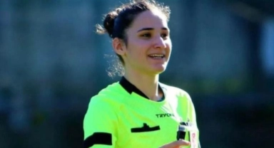 Amatör maçta kadın hakeme şiddete tepki
