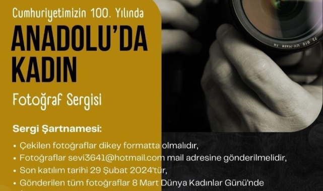 ‘Anadolu’da Kadın’ konulu fotoğraf sergisi