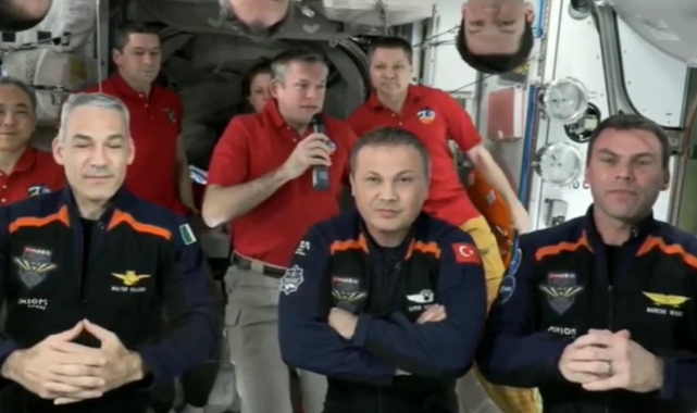 Astronot Alper Gezeravcı Dünya'ya dönüyor!