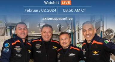 Astronot Gezeravcı için ISS’te veda töreni düzenlenecek