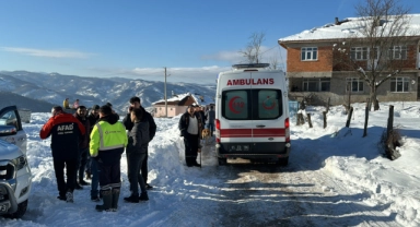 Av için gittiği ormanda hipotermi geçirdi!