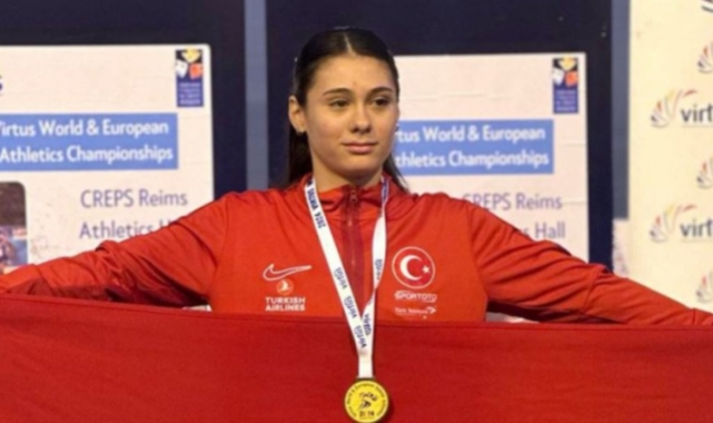 Aysel Önder, dünya rekoru kırarak altın madalya kazandı