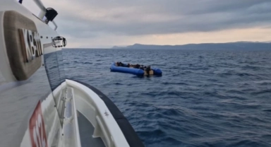 Ayvacık açıklarında 106 kaçak göçmen yakalandı