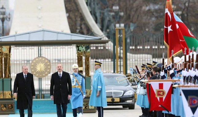 Azerbaycan Cumhurbaşkanı Aliyev, Ankara'da
