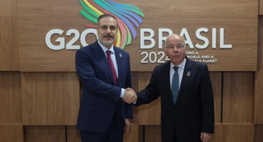 Bakan Fidan Brezilyalı mevkidaşı ile görüştü