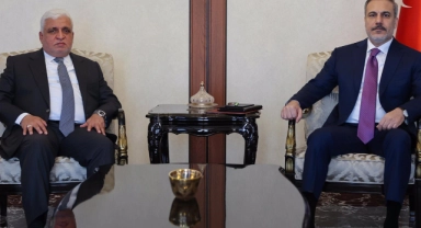 Bakan Fidan, Haşdi Şabi Heyeti Başkanı Feyyad ile görüştü