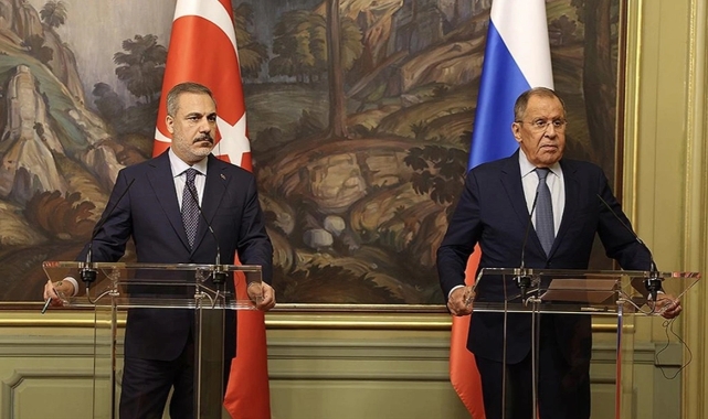 Bakan Fidan, Rus mevkidaşı Lavrov ile görüştü