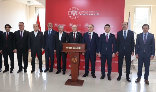 Bakan Şimşek Konya’da