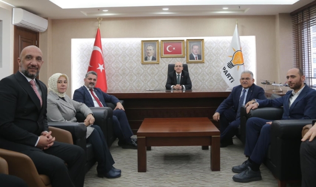 Bakan Şimşek ve Başkan Büyükkılıç iş insanları buluştu