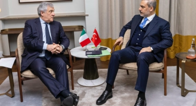 Bakanı Fidan, İtalyan mevkidaşı Tajani ile görüştü