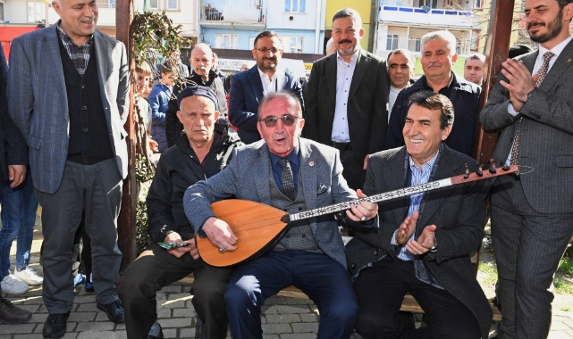 Başkan Dündar’a sazlı sözlü karşılama