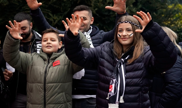 Beşiktaş taraftarı, Trabzonspor maçına yoğun ilgi gösterdi
