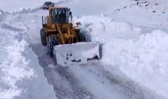 Bingöl'de yüksek bölgelerde kar kalınlığı 6 metre