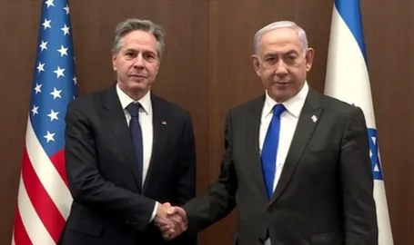 Blinken, Netanyahu ile görüştü