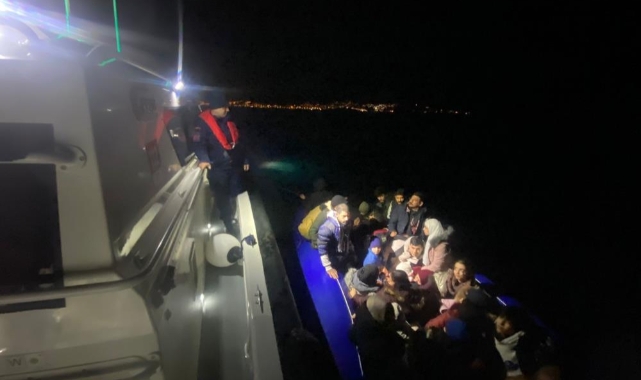 Bodrum'da 57 düzensiz göçmen yakalandı