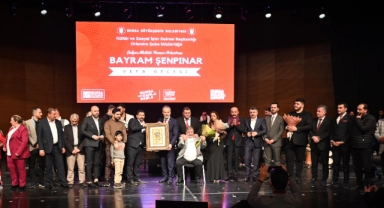 Bursa'da ‘Bayram Şenpınar Vefa Gecesi’ düzenlendi
